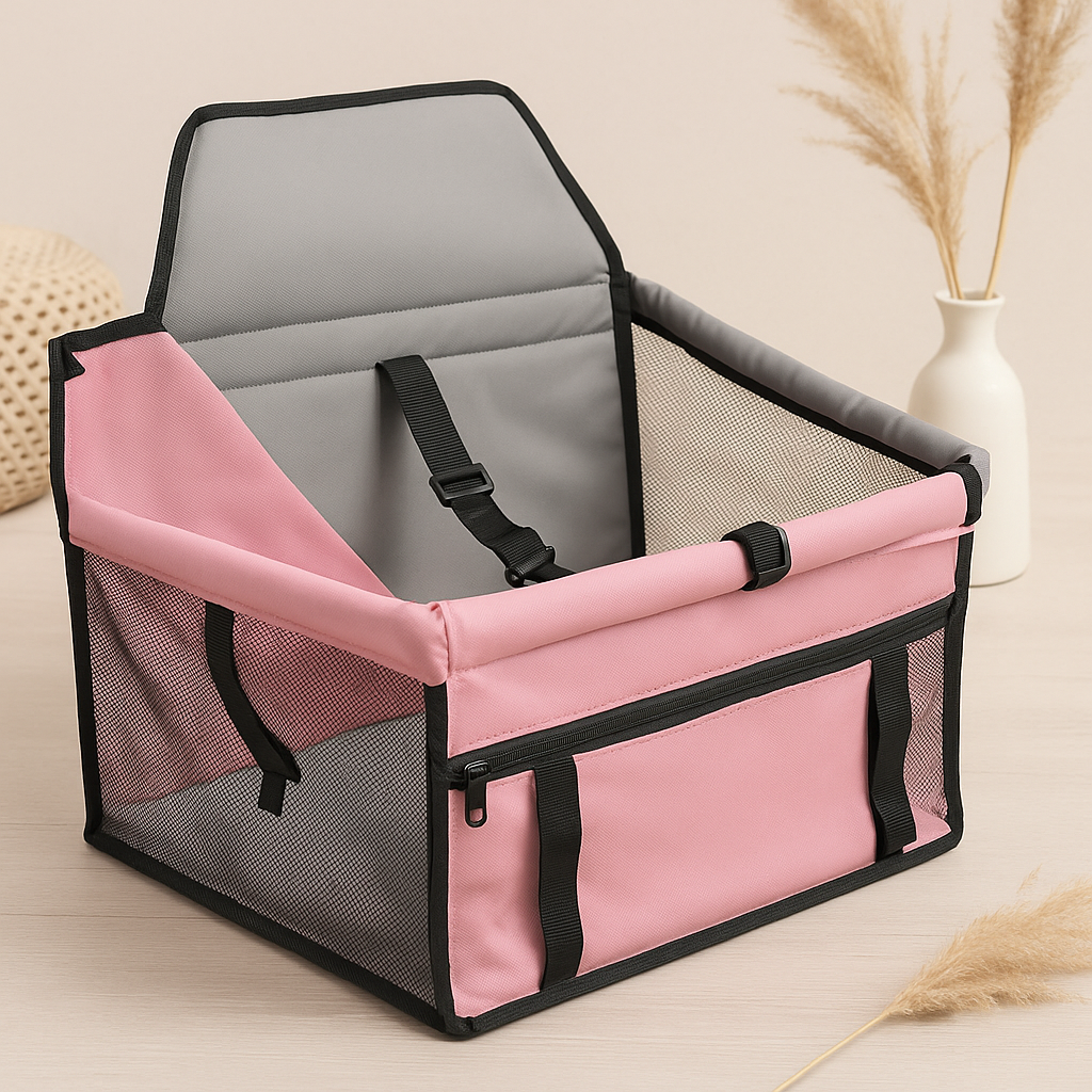 Pet Car Hammock Seat Foldable & Secure Pet Essentials-11