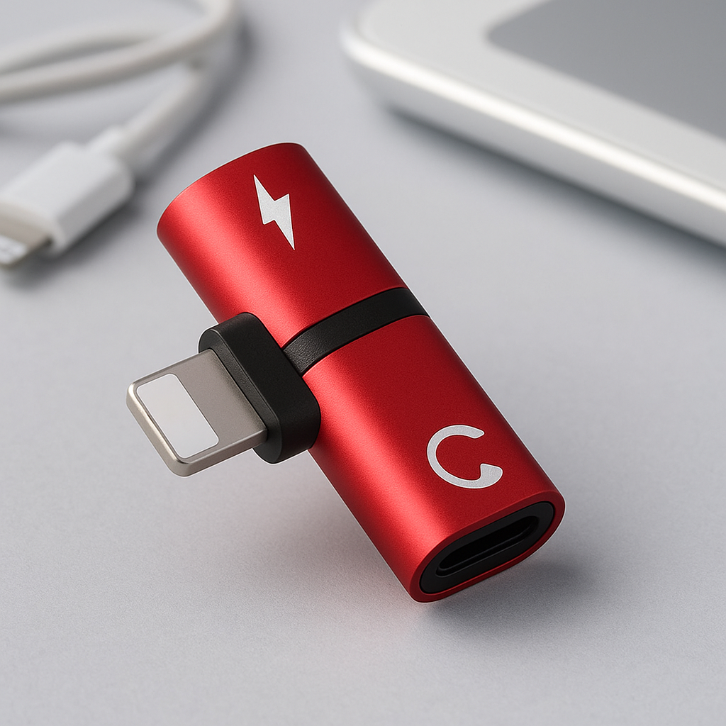 2-in-1 Audio & Charging Adapter Gadget-4