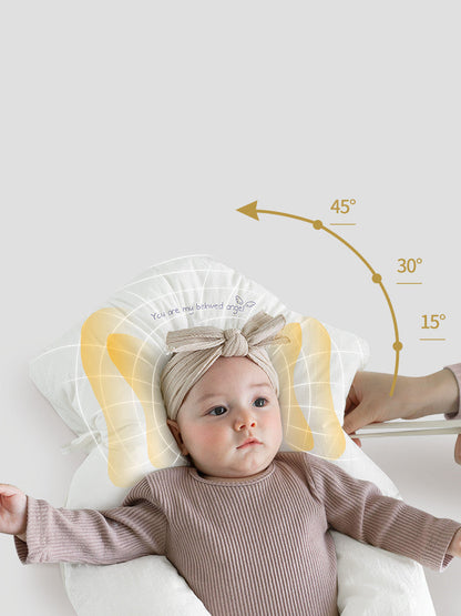 Soft Newborn Baby Head Shaping Pillow Baby Essentials-8