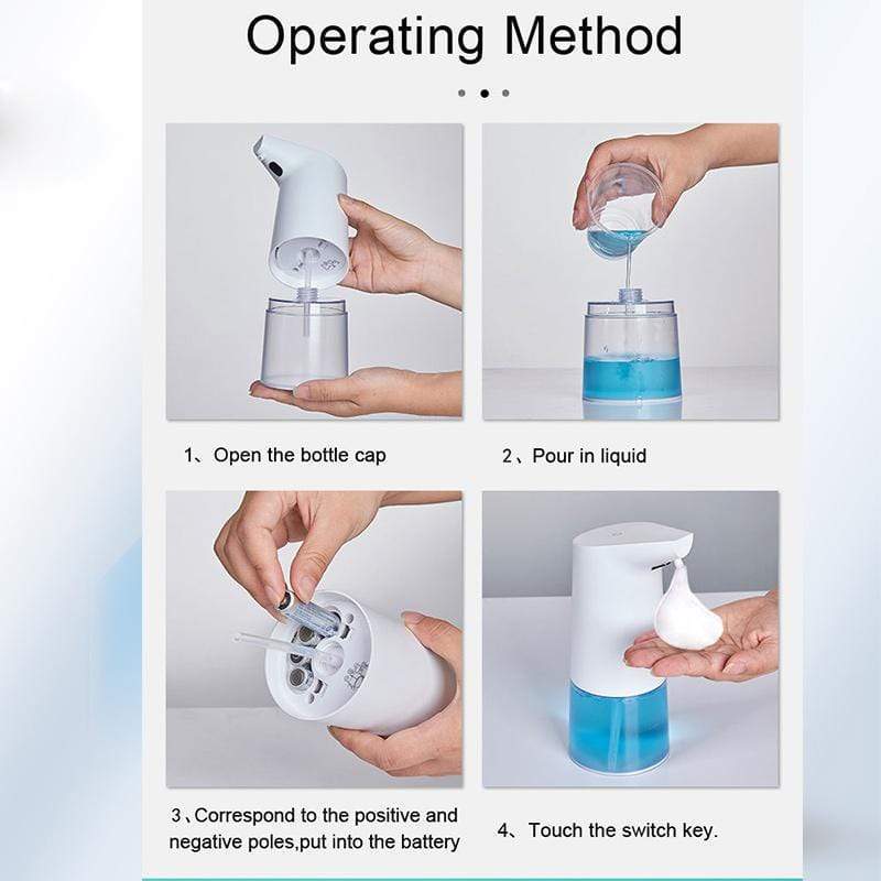 Automatic Touchless Foam Soap Dispenser Home Essentials-7