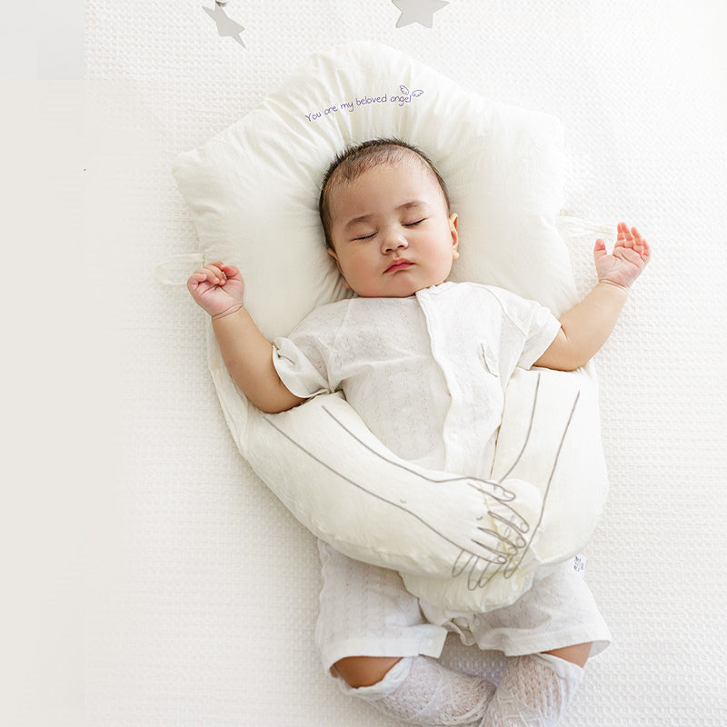 Soft Newborn Baby Head Shaping Pillow Baby Essentials-8