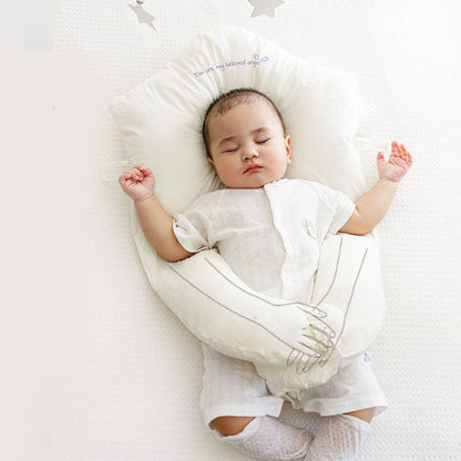 Soft Newborn Baby Head Shaping Pillow Baby Essentials-8