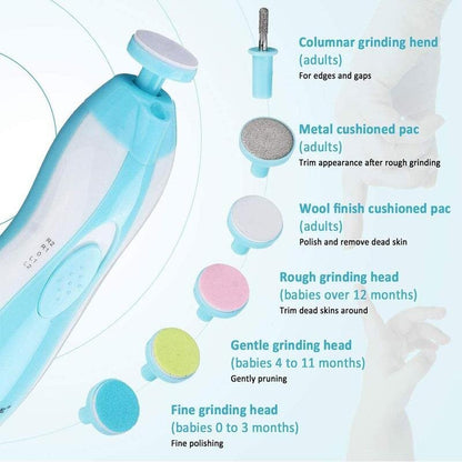 Electric Baby Nail Trimmer Baby Essentials-5