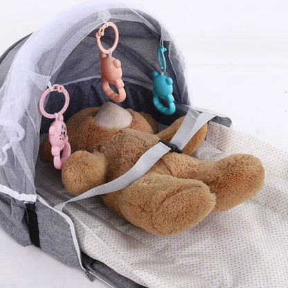 Foldable Baby Bed with Mosquito Net Baby Essentials-5
