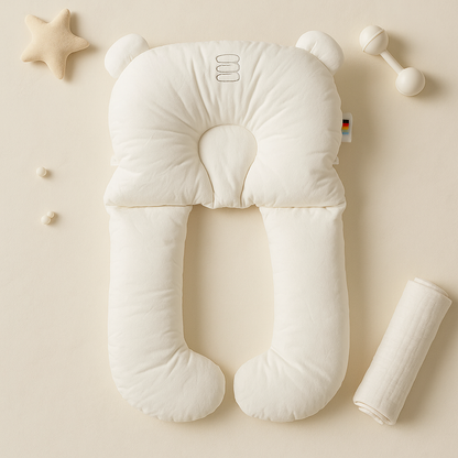 Soft Newborn Baby Head Shaping Pillow Baby Essentials-8
