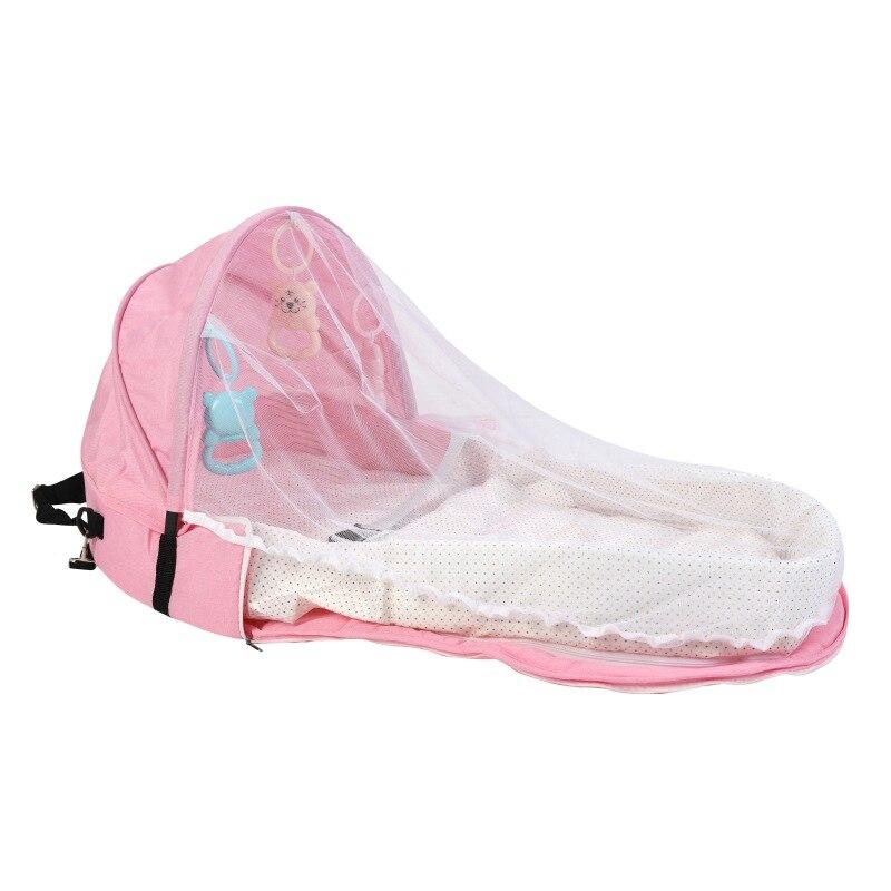 Foldable Baby Bed with Mosquito Net Baby Essentials-5