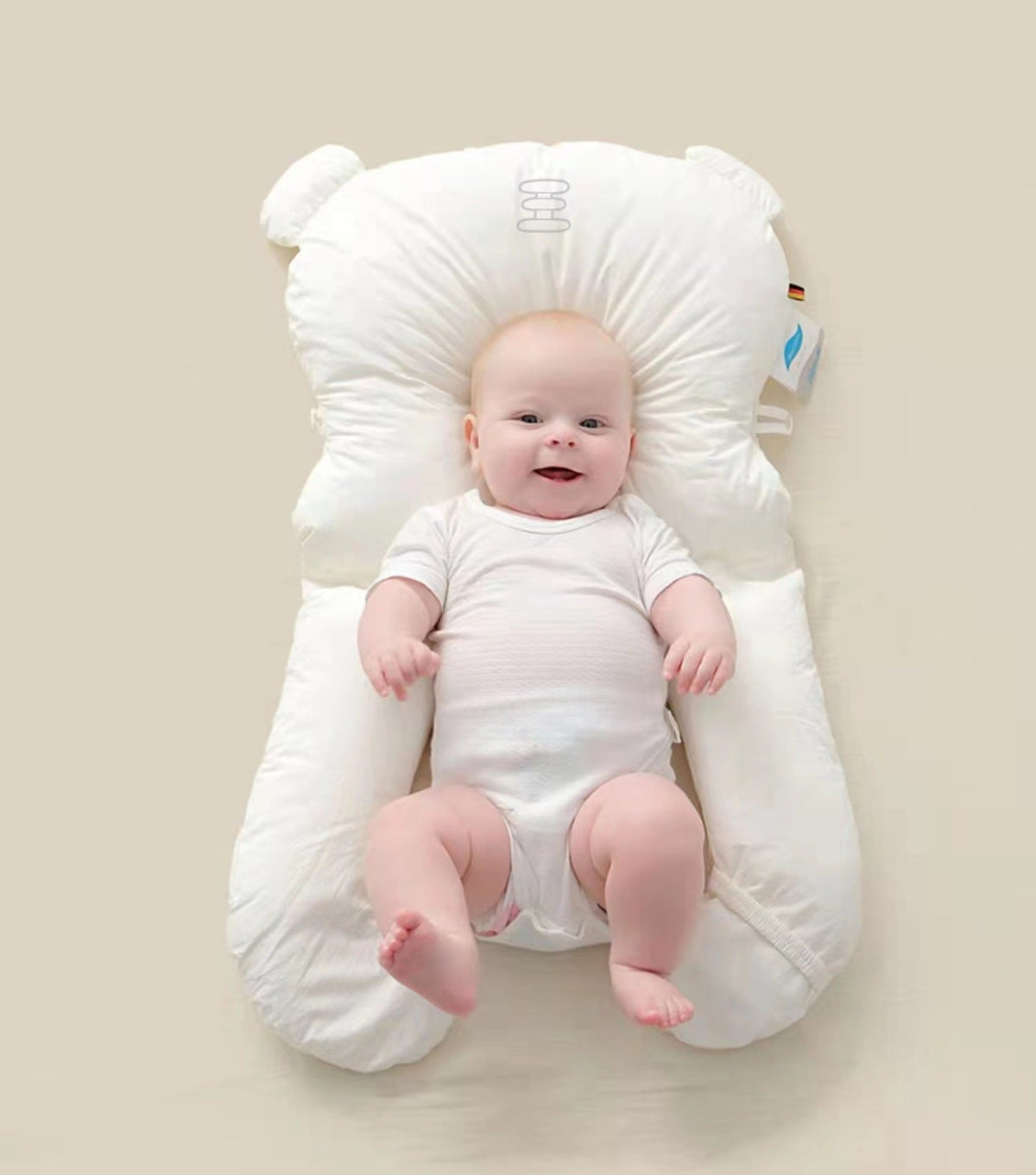 Soft Newborn Baby Head Shaping Pillow Baby Essentials-8