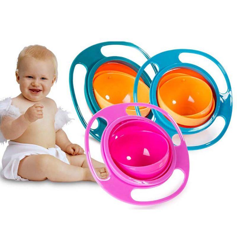 360° Spill-Proof Baby Gyro Bowl Baby Essentials-5